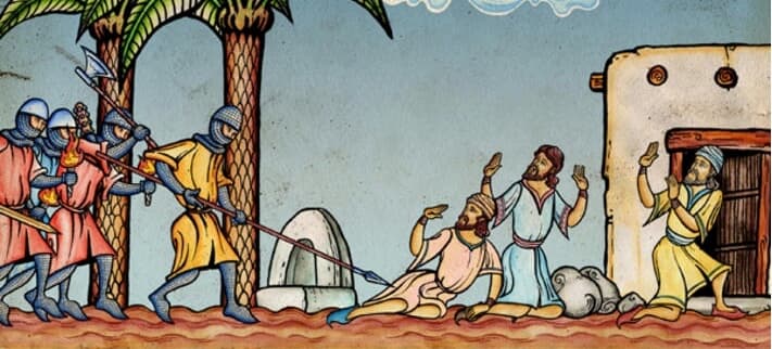 El asedio, audiovisual en 3D